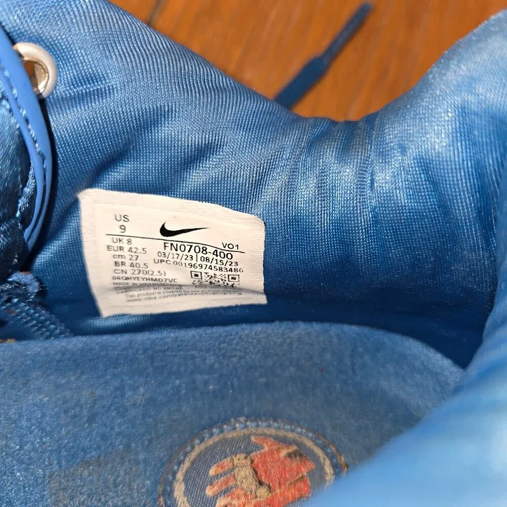 **EVEN** LOWER PRICE** NIKE LaBron James XX21 Abalone Men's Size 9 Shoes - Picture 6 of 7